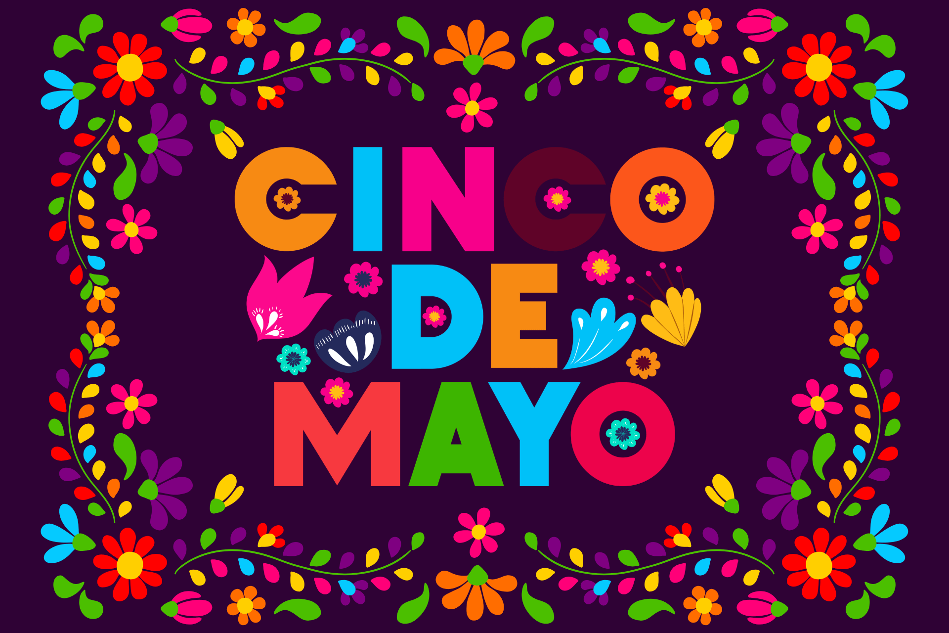 Cinco De Mayo flyer